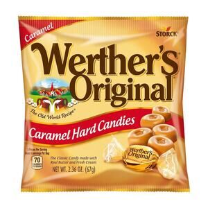 Werther's Original Caramel Hard Candies - 2.36 oz Bag